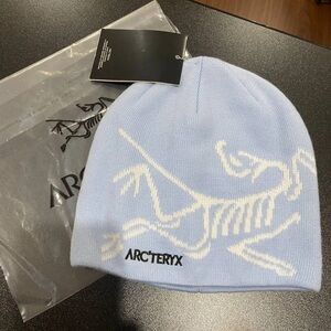 Arc'teryx Light Blue Beanie with White Logo Fashion